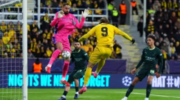 ثنائية دنماركية مفاجئة.. بودو جليمت يصدم مانشستر سيتي بهدفين مبكرين في ليلة أوروبية مثيرة